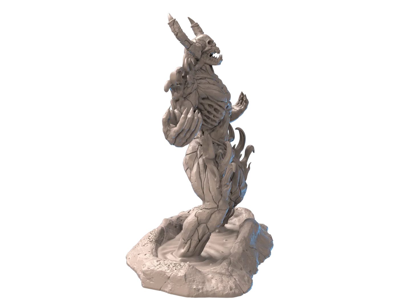 Surtr Demon Lord Miniature – 155mm D&D Boss, Warhammer Fantasy, Pathfinder RPG & Tabletop