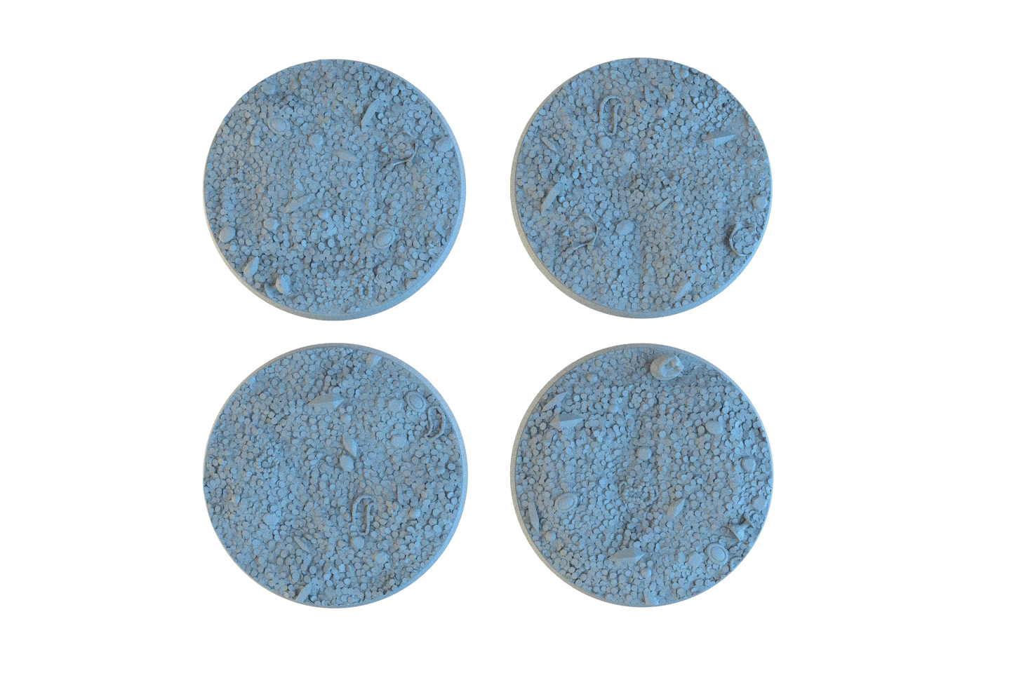 Treasure Hoard Circle Resin Bases | Dragon Gold for D&D, Warhammer, Wargaming